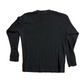 GemRock Waffle Knit Black Longsleeve Thermal Shirt - Medium - 20" x 24"
