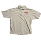Jerzees IU Indiana University Hoosiers Grey Polo Collared Shirt - Large - 23" x 27"