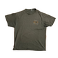 Closer To Nature Further From Idiots Buckwear Deer Green Tshirt - Medium - 21" x 26.5"
