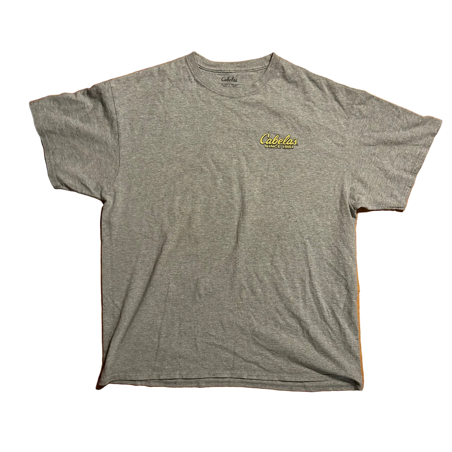 Cabela’s Deer Grey Tshirt - XLarge - 24" x 29"