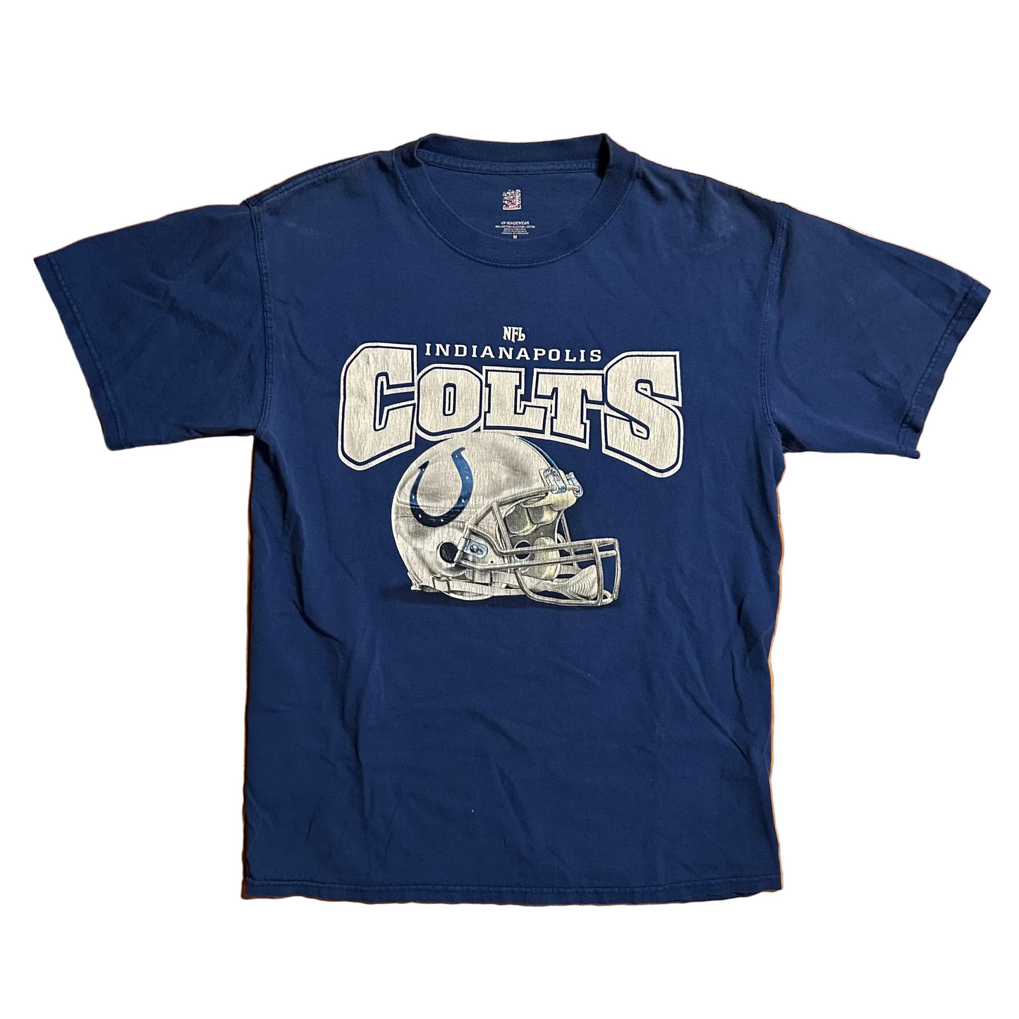 Indianapolis Colts NFL Football Blue Tshirt - Medium - 20" x 27.5"