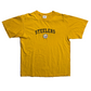 NFL Pittsburgh Steelers Football Yellow Tshirt - Large - 22" x 29"