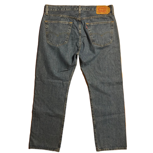 Levi 501 Denim Blue Jeans - 37" x 30"