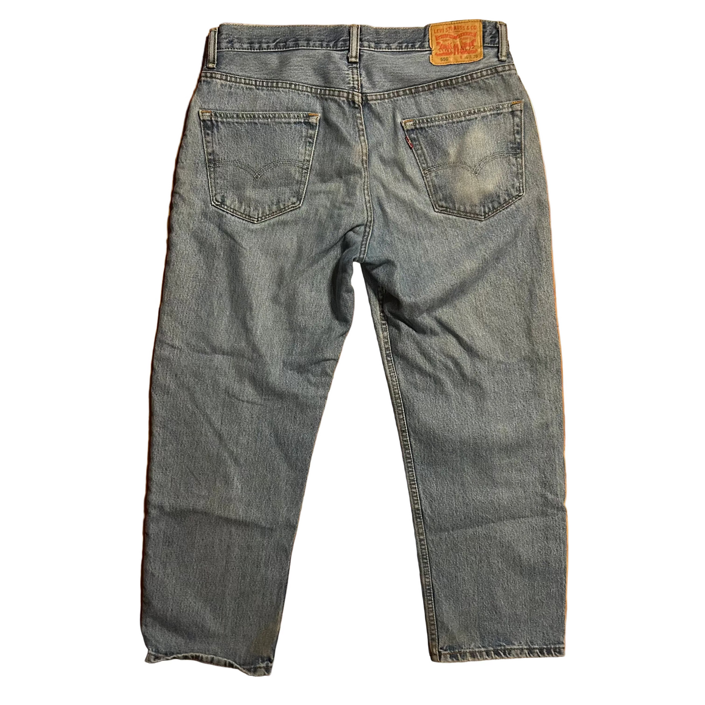 Levi 550 Light Blue Denim Jeans - 36" x 27"