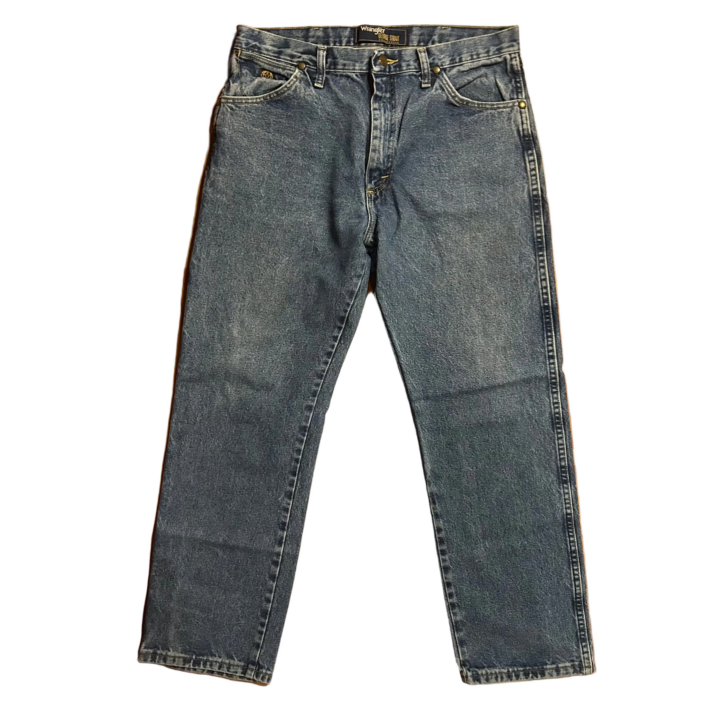 Wrangler George Strait Denim Blue Jeans - 33" x 29"