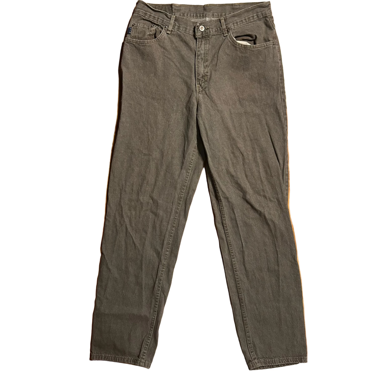90’s H.I.S. Brown Denim Jeans - 32" x 32.5"