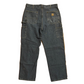 Carhartt Carphartt Denim Blue Carpenter Jeans - 35" x 30.5"
