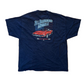 Big Dogs All American Muscle Cars Navy Blue Tshirt - XLarge - 25" x 30.5"