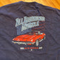 Big Dogs All American Muscle Cars Navy Blue Tshirt - XLarge - 25" x 30.5"