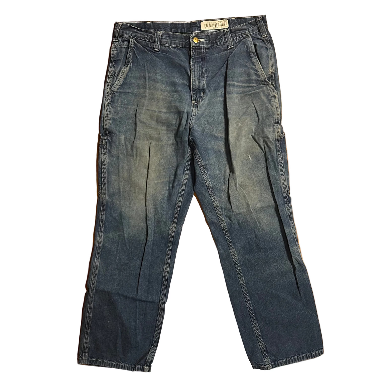 Carhartt Carphartt Denim Blue Carpenter Jeans - 34" x 29"