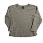 90’s ISG Blank Grey Fleece VNeck Sweatshirt - Large - 22" x 26.5"