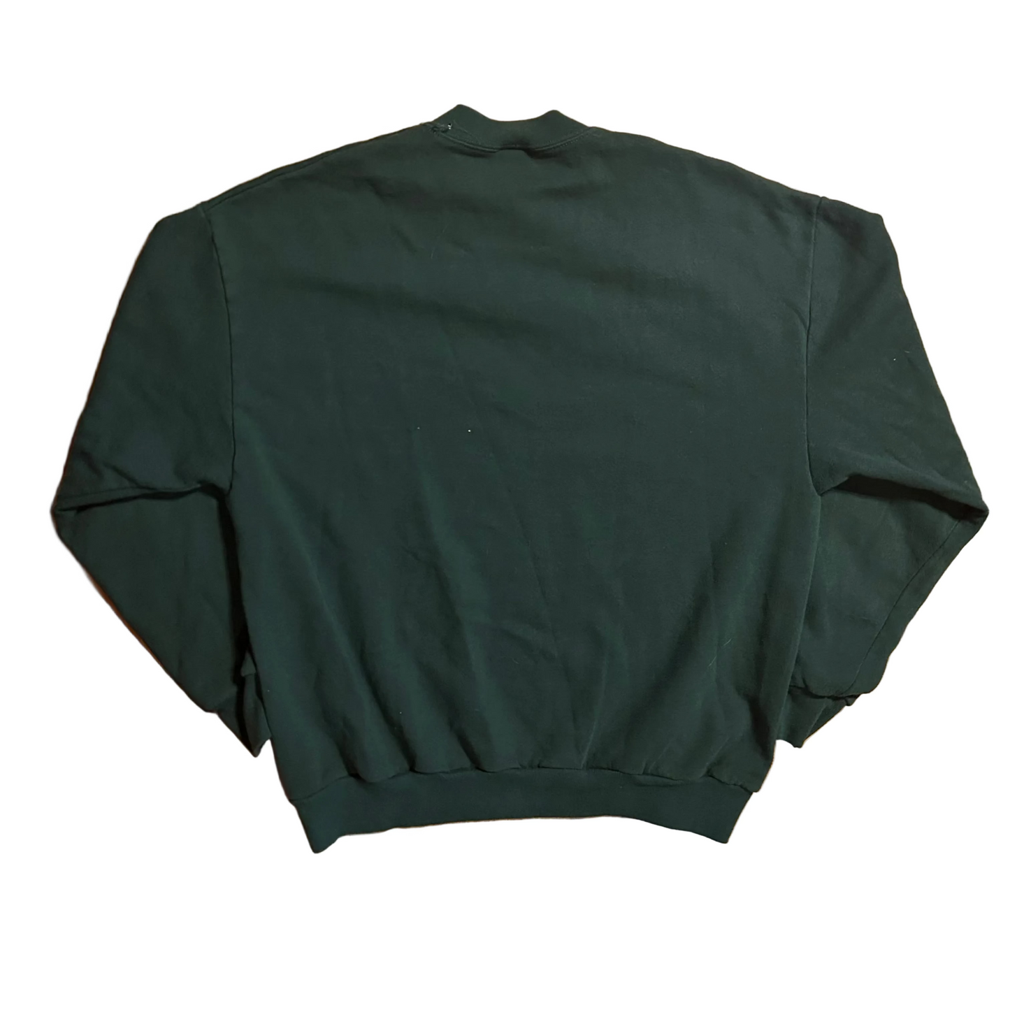 90’s Jerzees Heart in Hand Green Crewneck Sweatshirt - XLarge - 24" x 27"