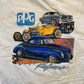 90's Hanes Beefy Robinhood Inc PPG Authentic Refinish Cars White Tshirt - Large - 22.5" x 29.5"