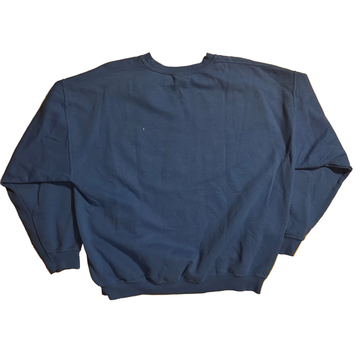 Hardy's Reindeer Ranch 蓝色圆领卫衣 - 加大码 (XLarge) - 25英寸 x 26.5英寸