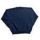 Hanes Heavyweight Christmas Navy Blue Stockings Crewneck Sweatshirt - XLarge - 25" x 26.5"