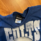Reebok Indianapolis Colts Navy Blue Tshirt - XSmall - 16" x 21.5"