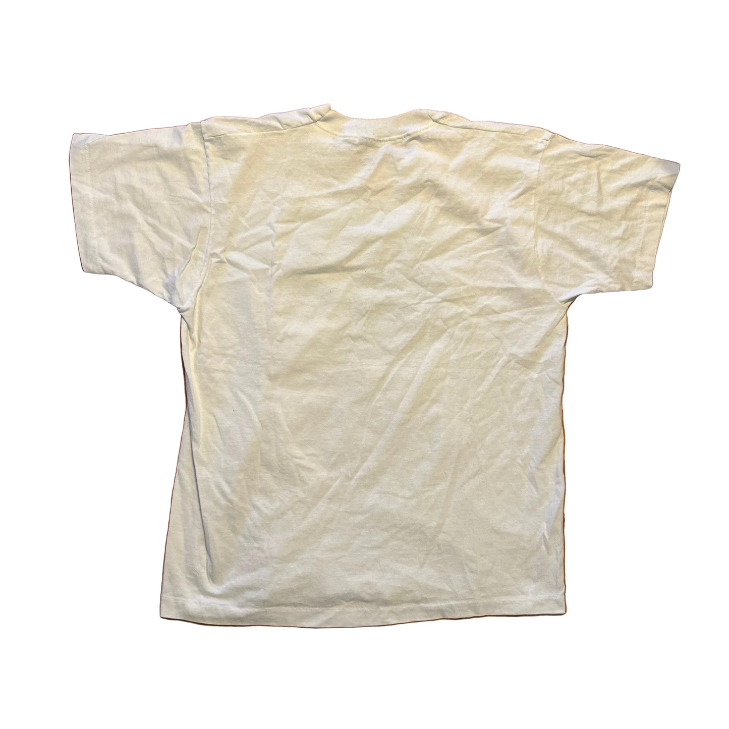 90's Watercolor Fish Ocean Sea White Tshirt - Medium - 21.5" x 28"