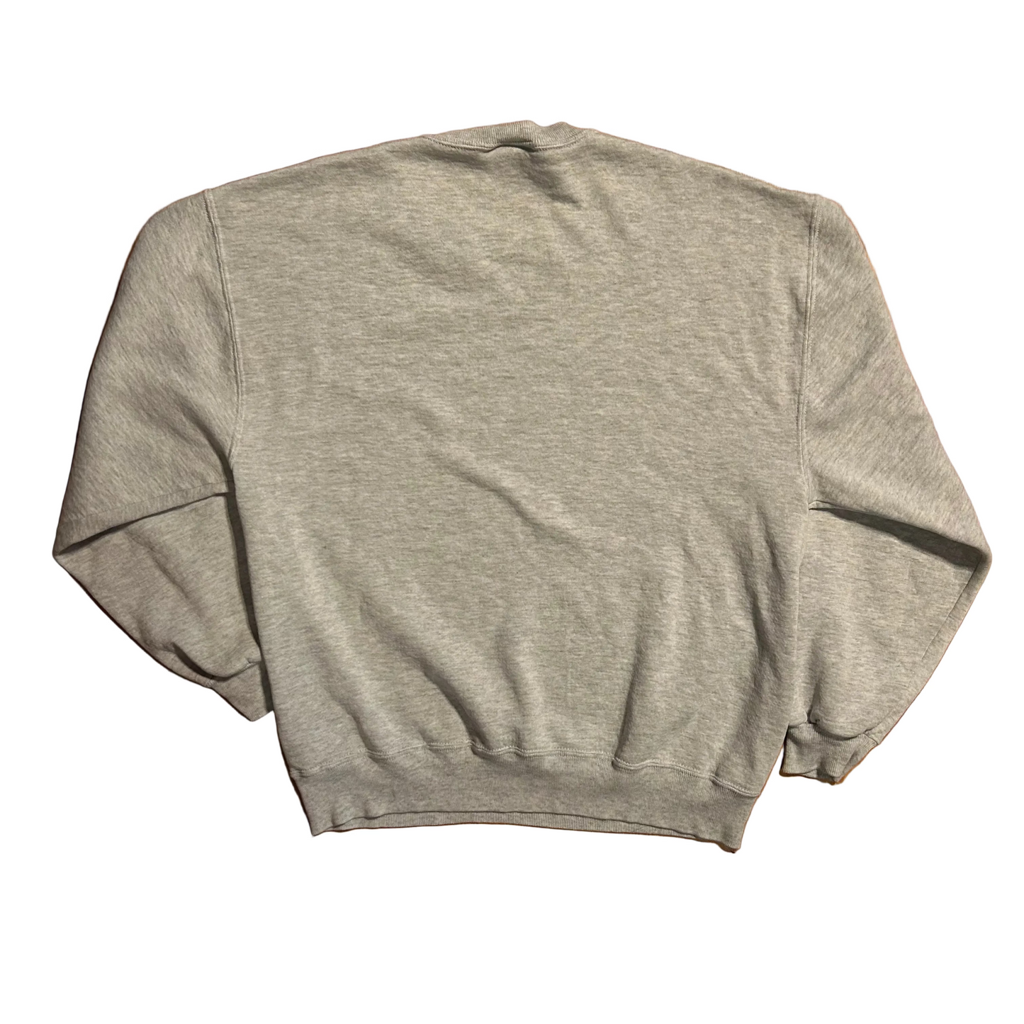 90’s Russell Athletics Grey Blank Crewneck Sweatshirt - Large - 22.5" x 25"