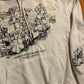 Disney Winnie the Pooh Christopher Robin Cream Hoodie Sweatshirt - XLarge - 24" x 23.5"