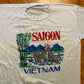 80/90's Saigon Vietnam White Tshirt - Medium - 20" x 28"