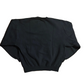 90’s Russell Athletic High Cotton Black Blank Crewneck Sweatshirt - Large - 23" x 24.5"