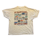 90's Delta Pro Weight So Many Bars So Little Time Emerald Coast Florida White Tshirt - Large - 23" x 27.5"
