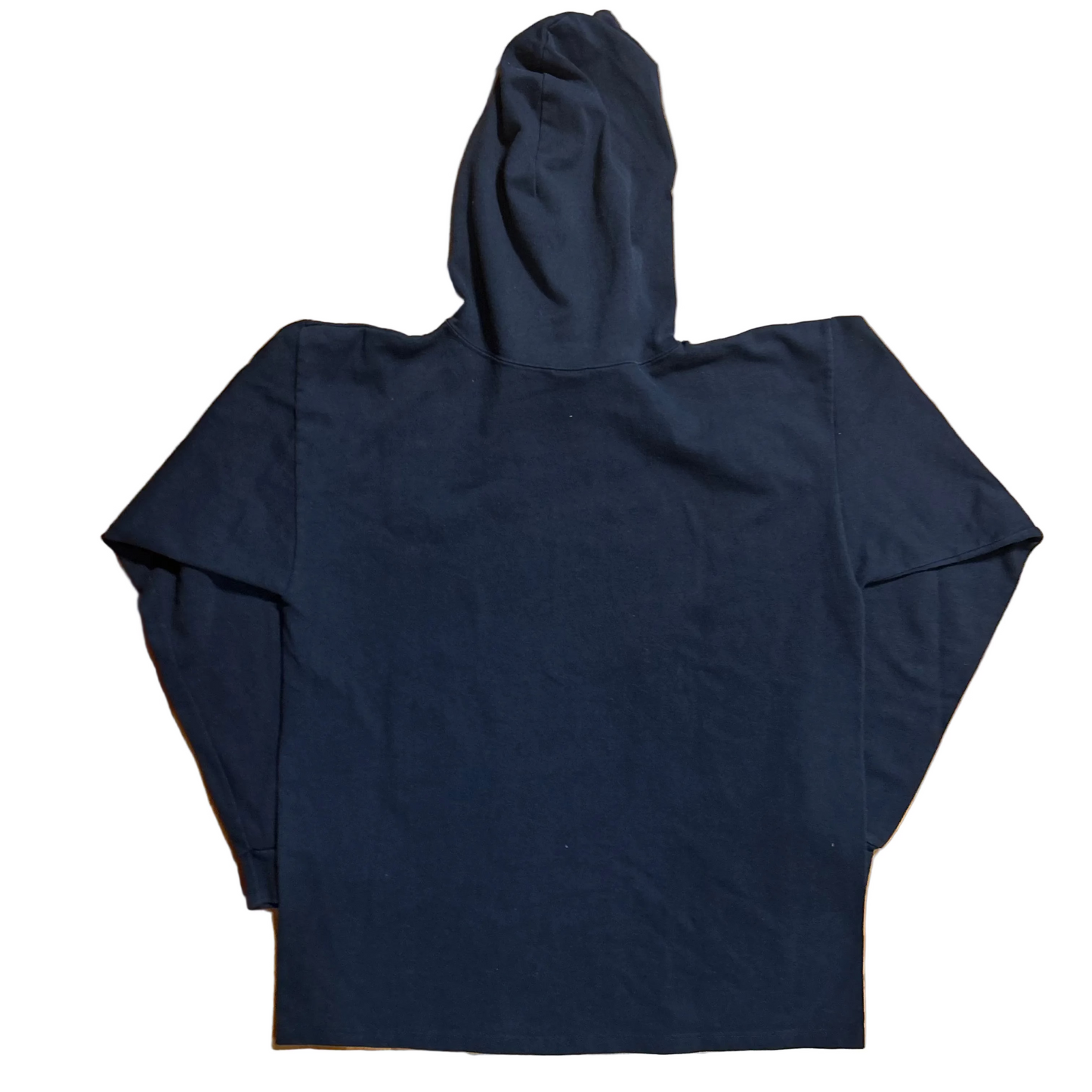 90’s Champion Navy Blue Hoodie Sweatshirt - Large - 23" x 29"