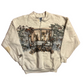 Art Unlimited White Cat Sweatshirt - Medium - 21" x 25.5"