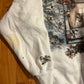 Art Unlimited White Cat Sweatshirt - Medium - 21" x 25.5"