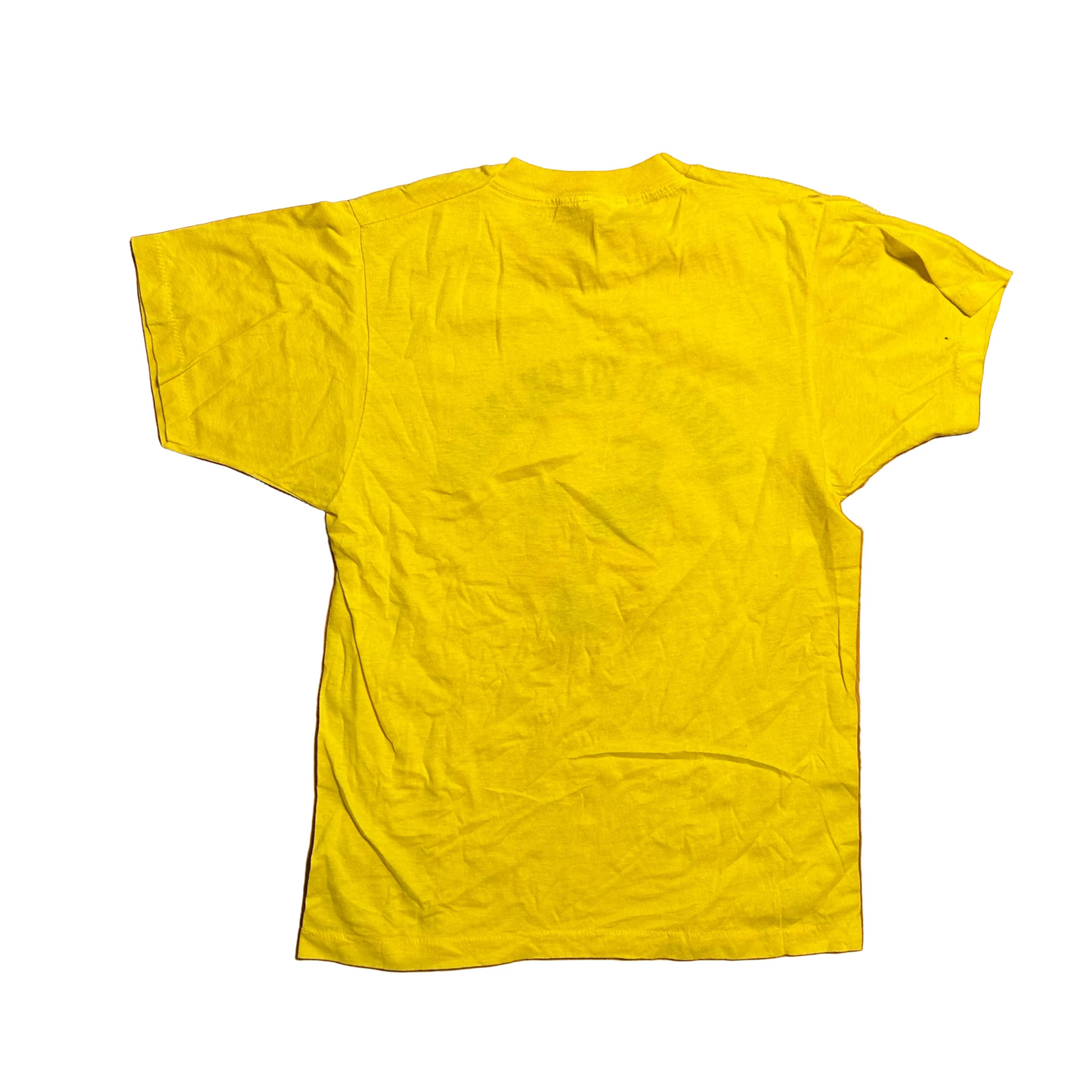 80/90's Lincoln Pilgrimmage Illinois Yellow Tshirt - XSmall - 16.5" x 24.5"