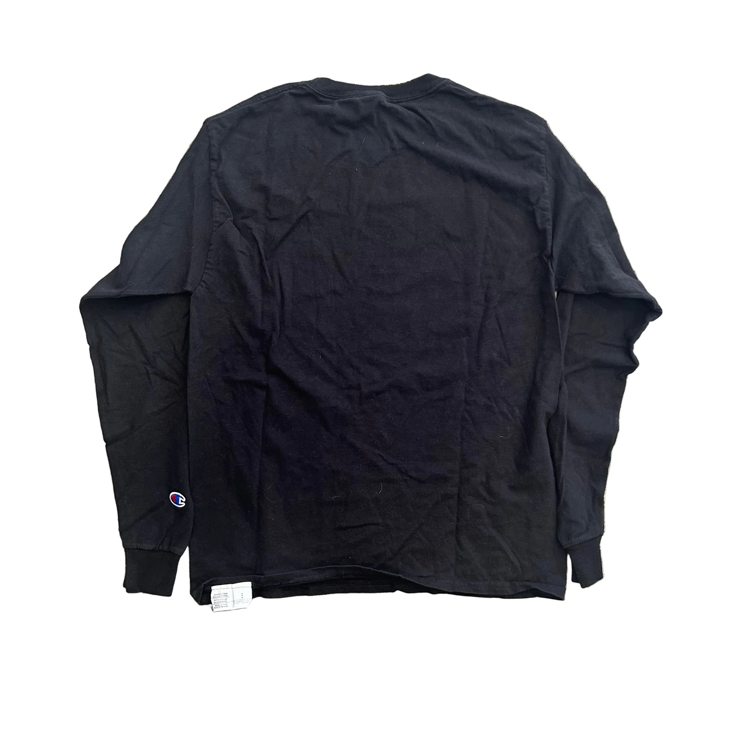 Champion Black Longsleeve Shirt - Small - 19" x 26"