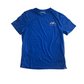 Eddie Bauer Blue Logo Tshirt - Large - 22" x 27.5"
