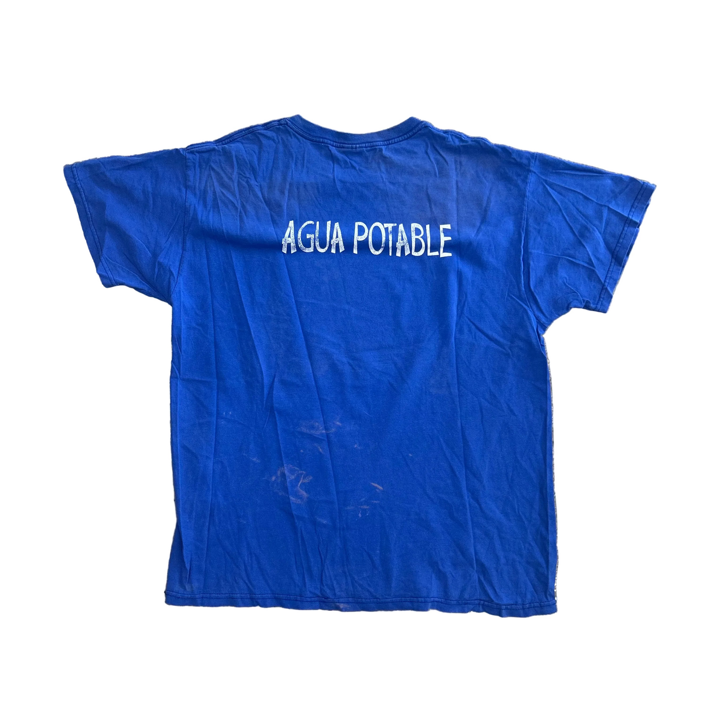 Agua Potable Blue Tshirt - Medium - 21" x 27"