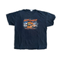 Ride of Pride Trucker Black Tshirt - Large - 23" x 29"