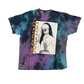 Aaliyah Blue Purple Tie Dye Tshirt - Large - 23" x 28"