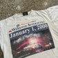Australian Newspaper Millenium January 1 2000 White Tshirt - Large - 23" x 24"