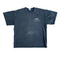 2003 White Castle Black Distressed Logo Tshirt - Large - 23" x 27"