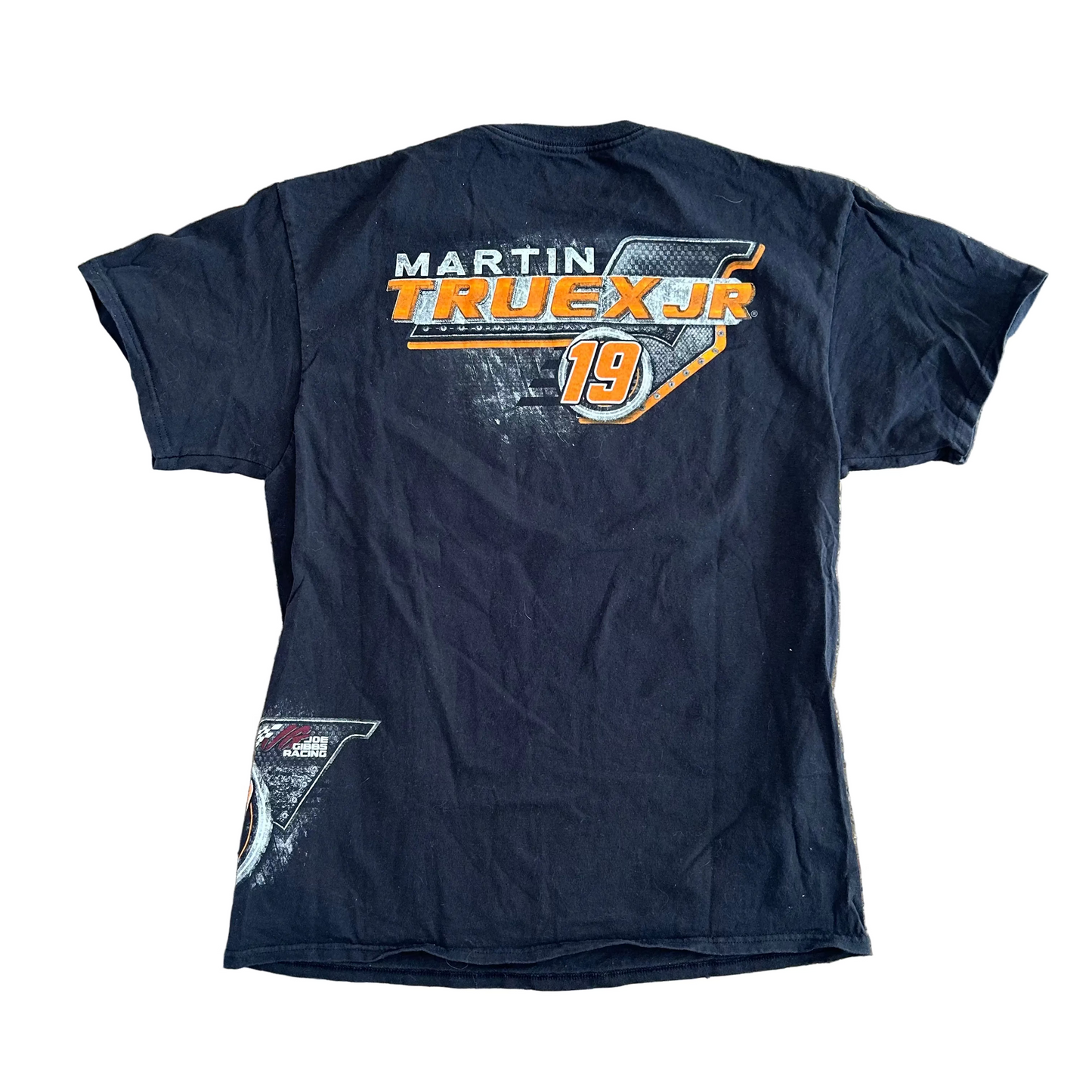 NASCAR Martin Truex Black Tshirt - Medium - 20" x 28.5"