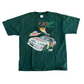 NASCAR Dale Earnhardt Jr Racing Green Tshirt - Large - 23" x 29.5"