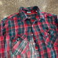 Ozark Wilderness Red Green Flannel Shirt - XLarge - 24" x 29"