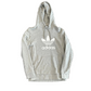 Grey Adidas Hoodie Sweatshirt - Large - 22" x 27"