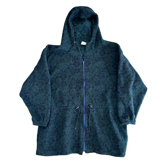 Outbrook Green Fleece Zip Up - XLarge - 29" x 32"