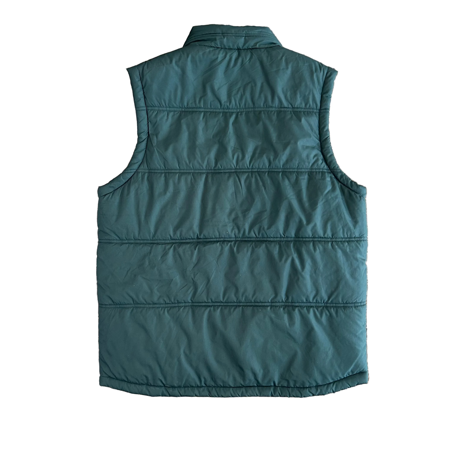 Green Weatherproof Puffer Vest - Large - 23" x 29"