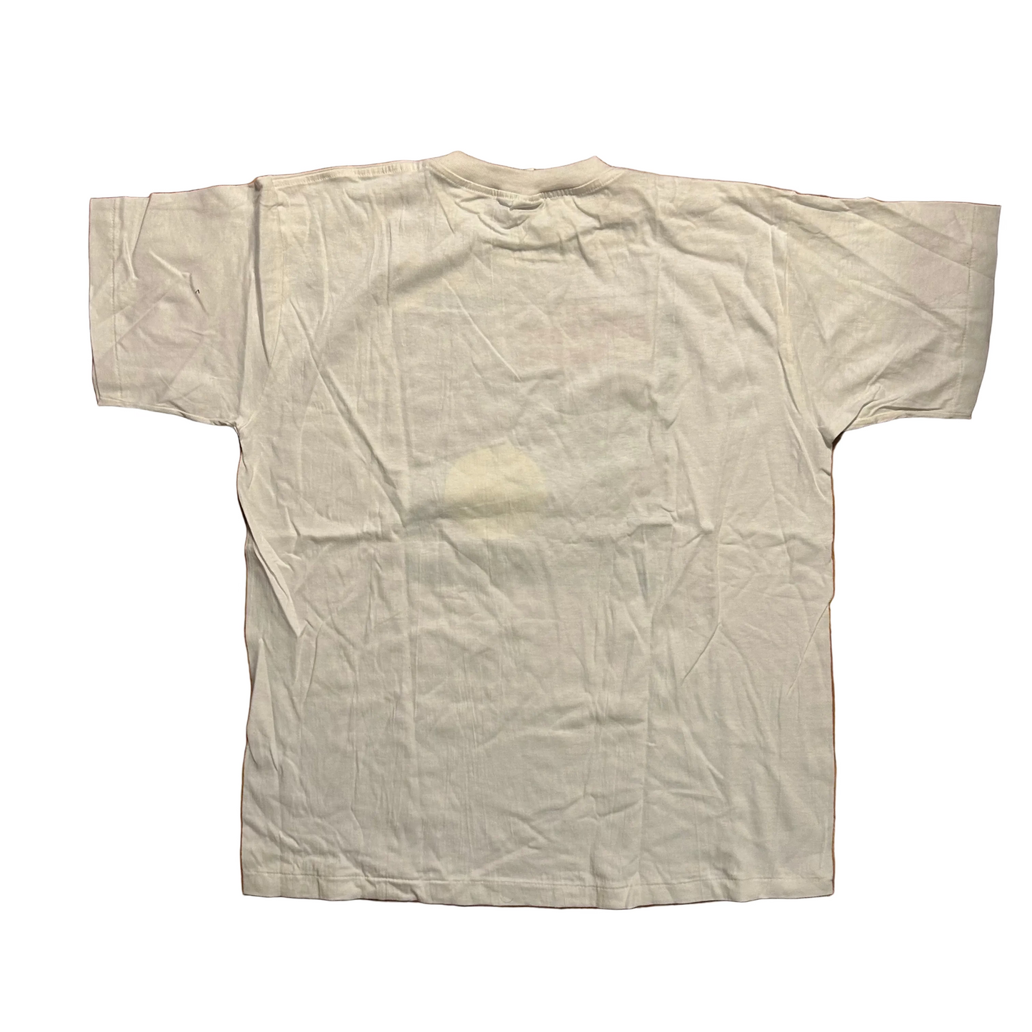 90’s A1 Ultra Slim Fast Team Tennis White Tshirt - XLarge - 24" x 29.5"