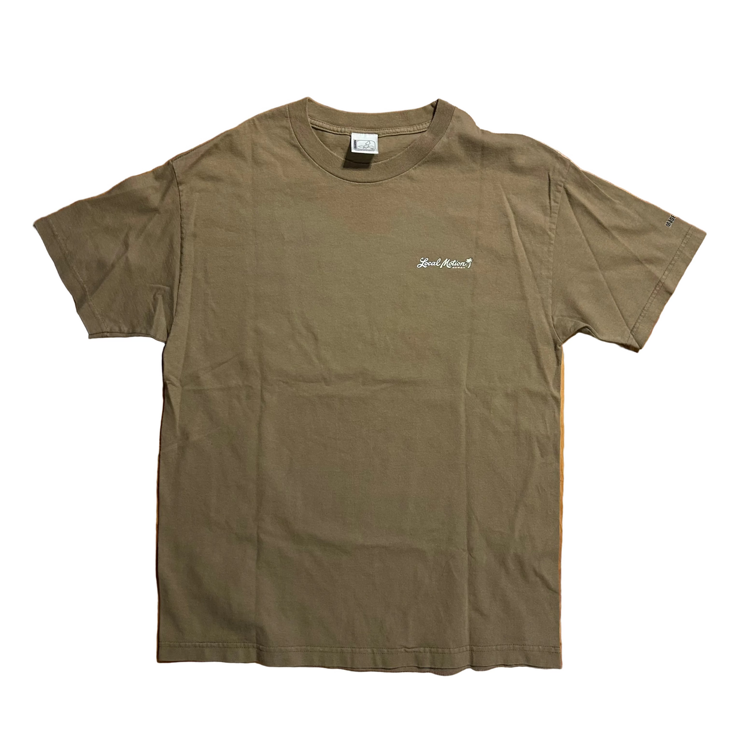 Local Motion Hawaii 00’s Aloha Brown Tshirt - Medium - 20.5" x 29"