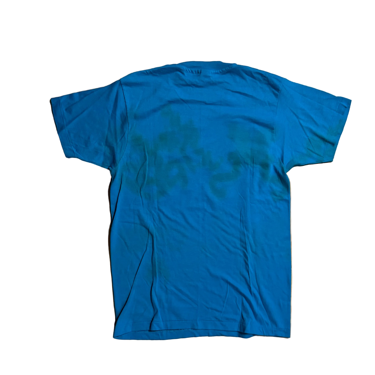 80/90’s Hanes Fifty Fifty Singing in the Rain Blue Tshirt - Small - 18" x 25.5"