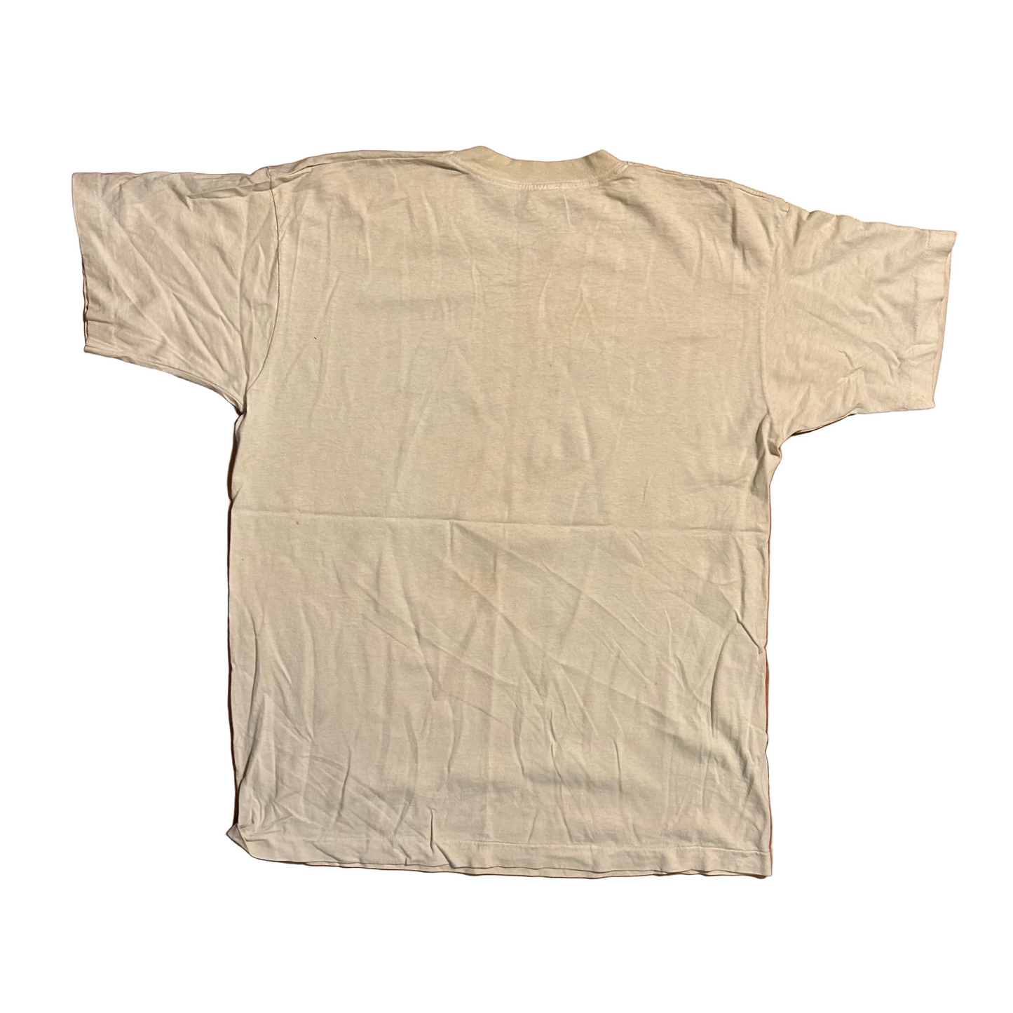 90's FOTL Full Moon Rider Tan Tshirt - Large - 23" x 30"