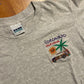 90’s Corona California Embroidered Grey Tshirt - Medium - 20" x 28.5"