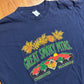 80/90’s Great Smoky Mountains Cherokee Northern Carolina Blue Tshirt - Large - 23" x 29"