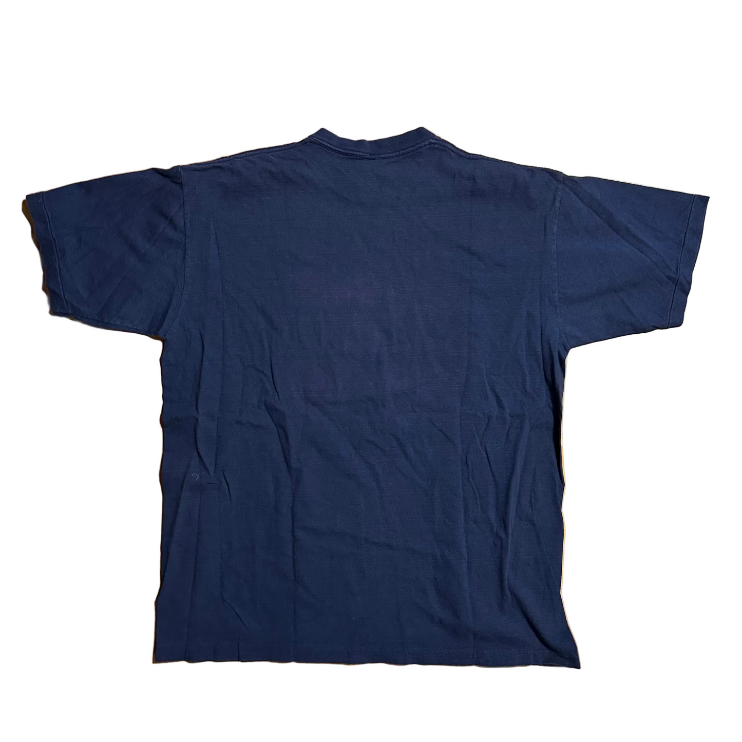80/90’s Great Smoky Mountains Cherokee Northern Carolina Blue Tshirt - Large - 23" x 29"